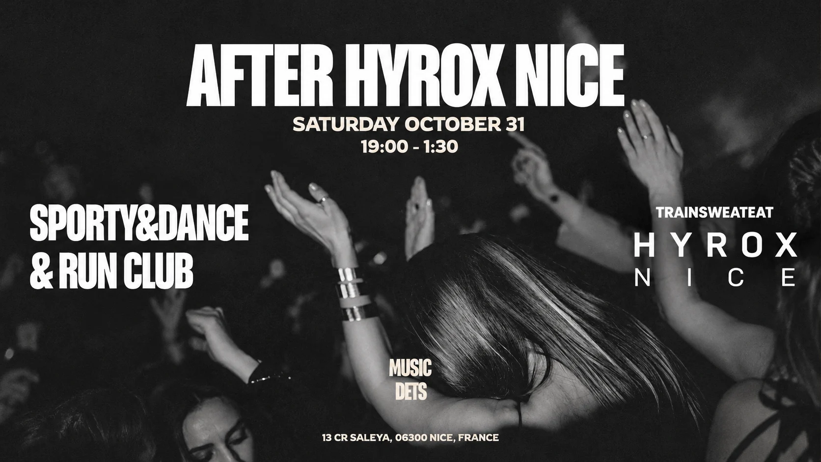 Hyrox Nice After Party X Sporty&Dance X Café Des Fleurs
