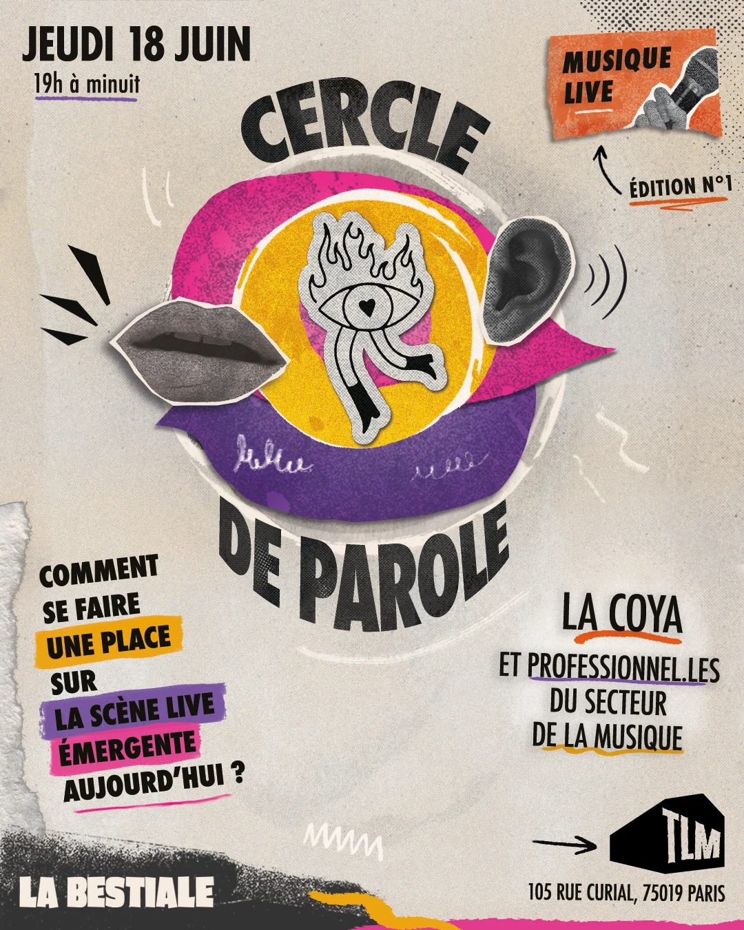 Cercle De Parole #1 - La Scène Live Émergente