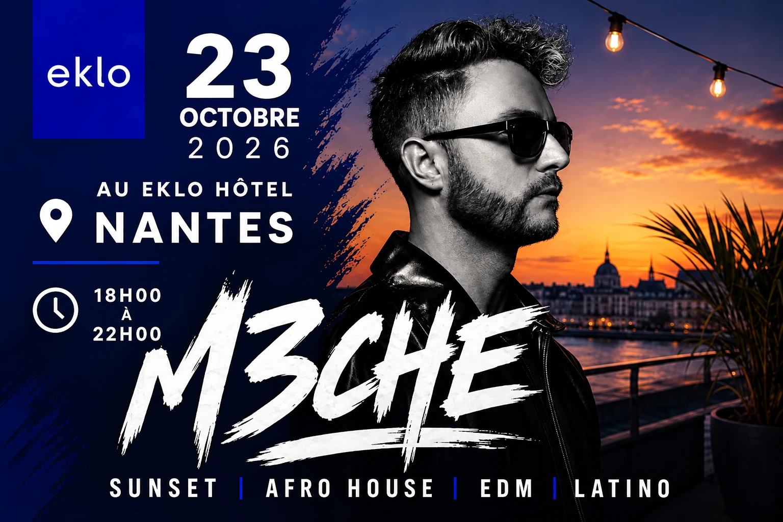French Kiss I Eklo Hôtel I Dj M3che