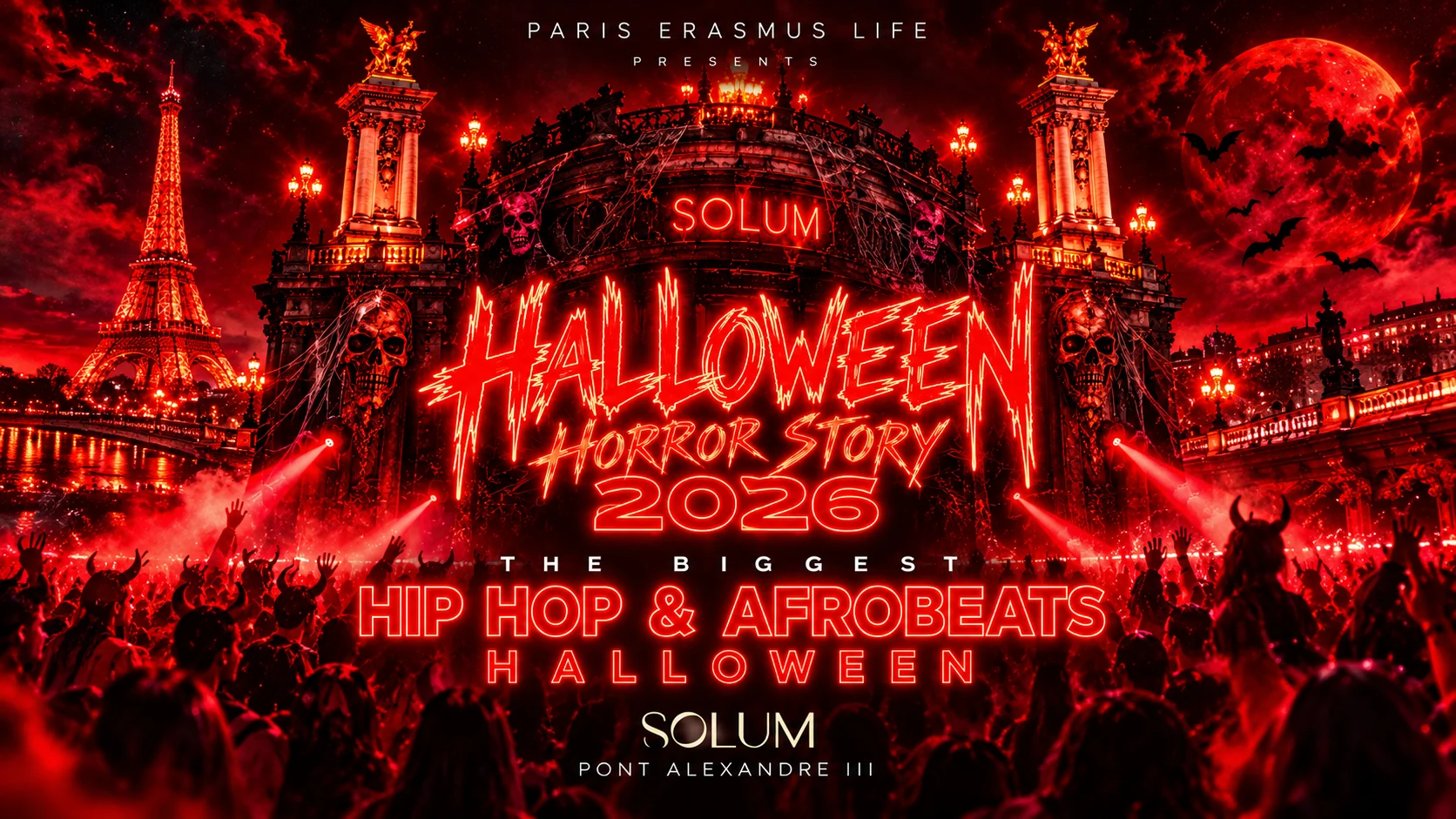 The Biggest Hip Hop & Afrobeats Horror Halloween - Solum