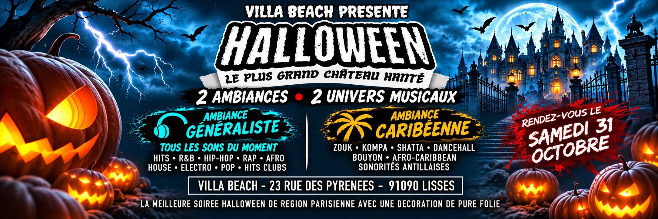 Halloween 2026 / Le Plus Gros Château Hanté !