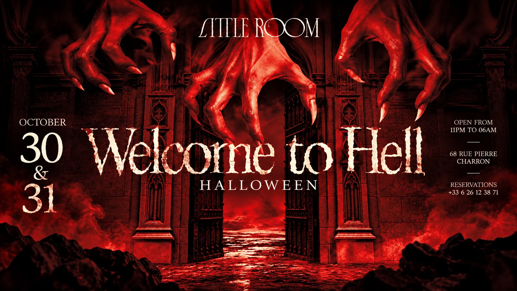 Little Room — Welcome To Hell — Halloween October 31