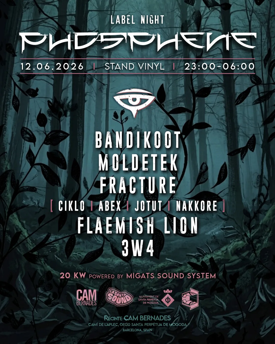 Phosphene Label Night | Cam Bernades