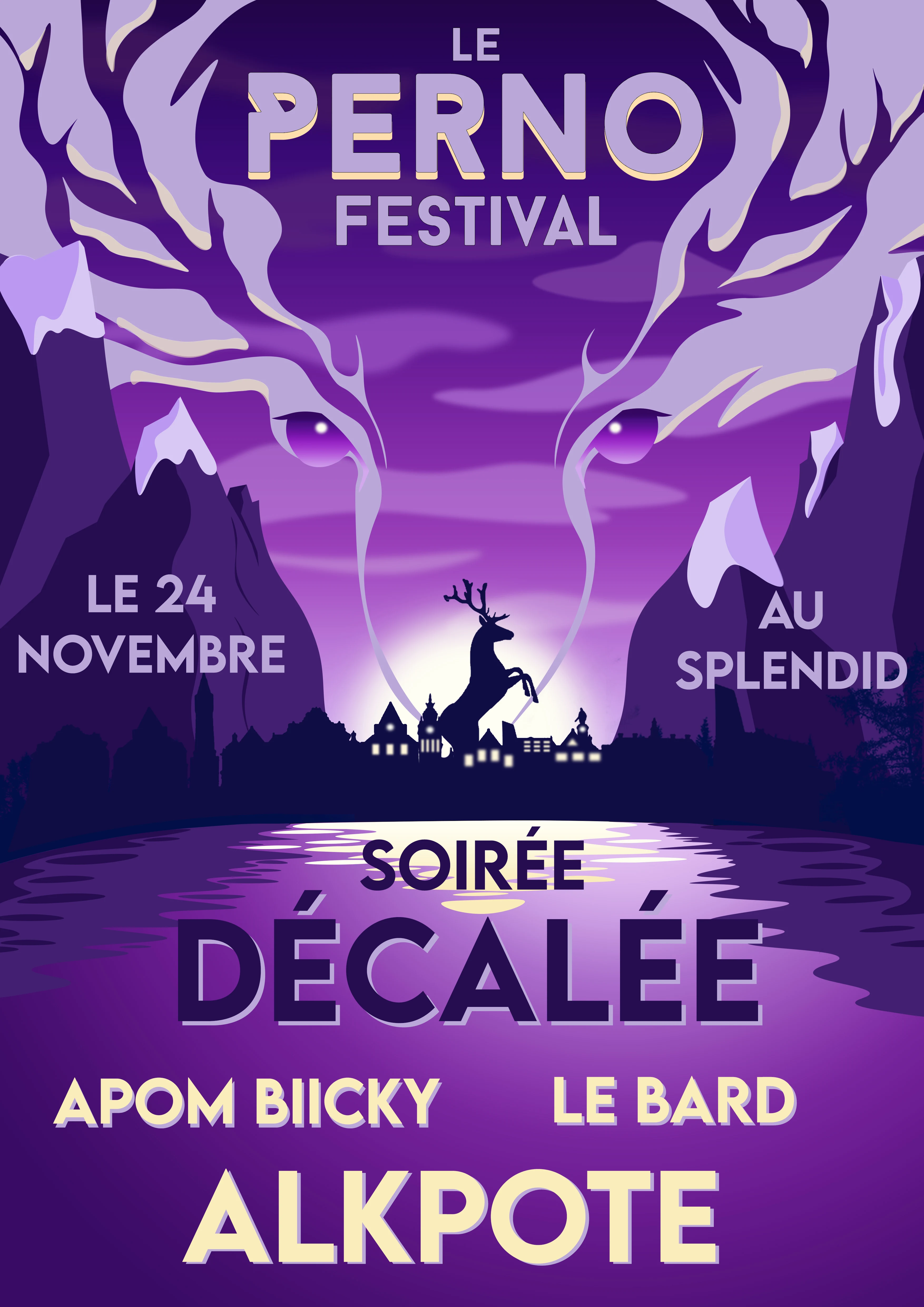 Soirée Décalée (24/11) - Le Perno Festival