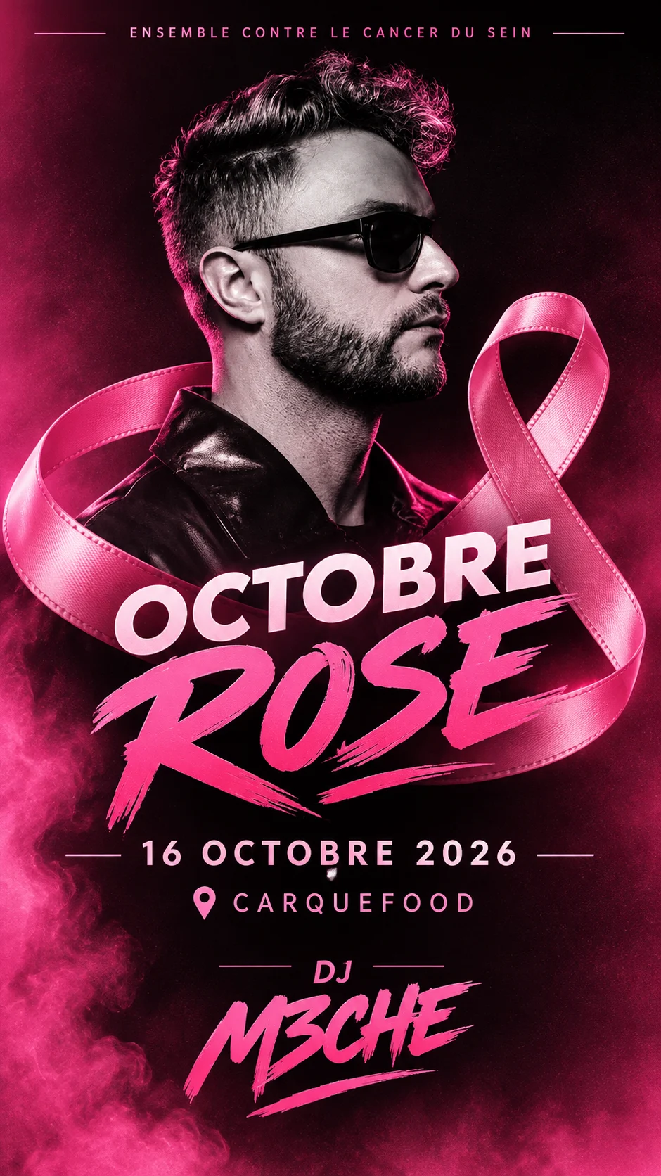 Octobre Rose I Carquefood I Dj M3che