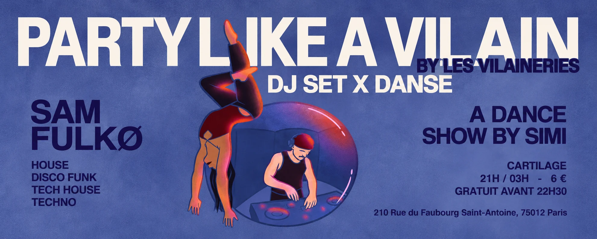 Party Like A Vilain - Dj Set & Dance Show