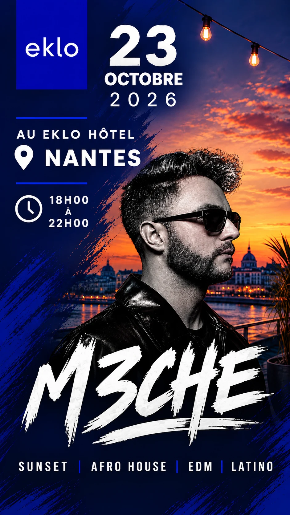 French Kiss I Eklo Hôtel I Dj M3che