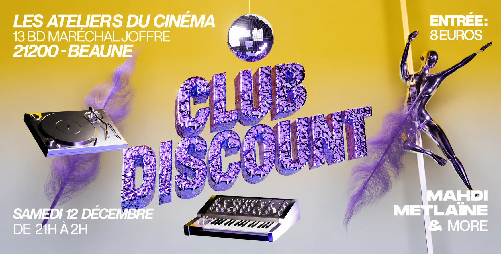 Club Discount Aux Ateliers Du Cinéma