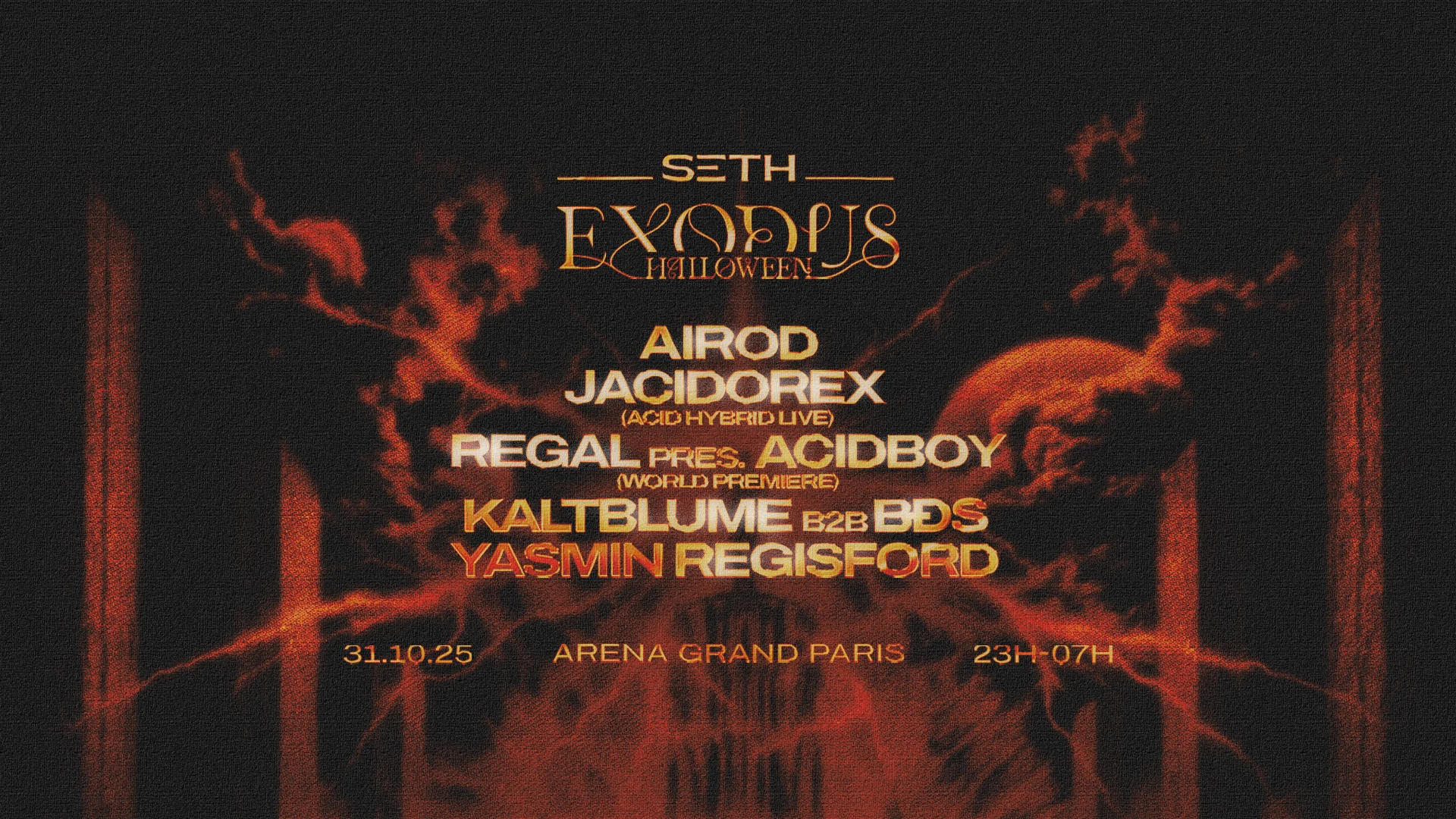 Seth Exodus Halloween 2025