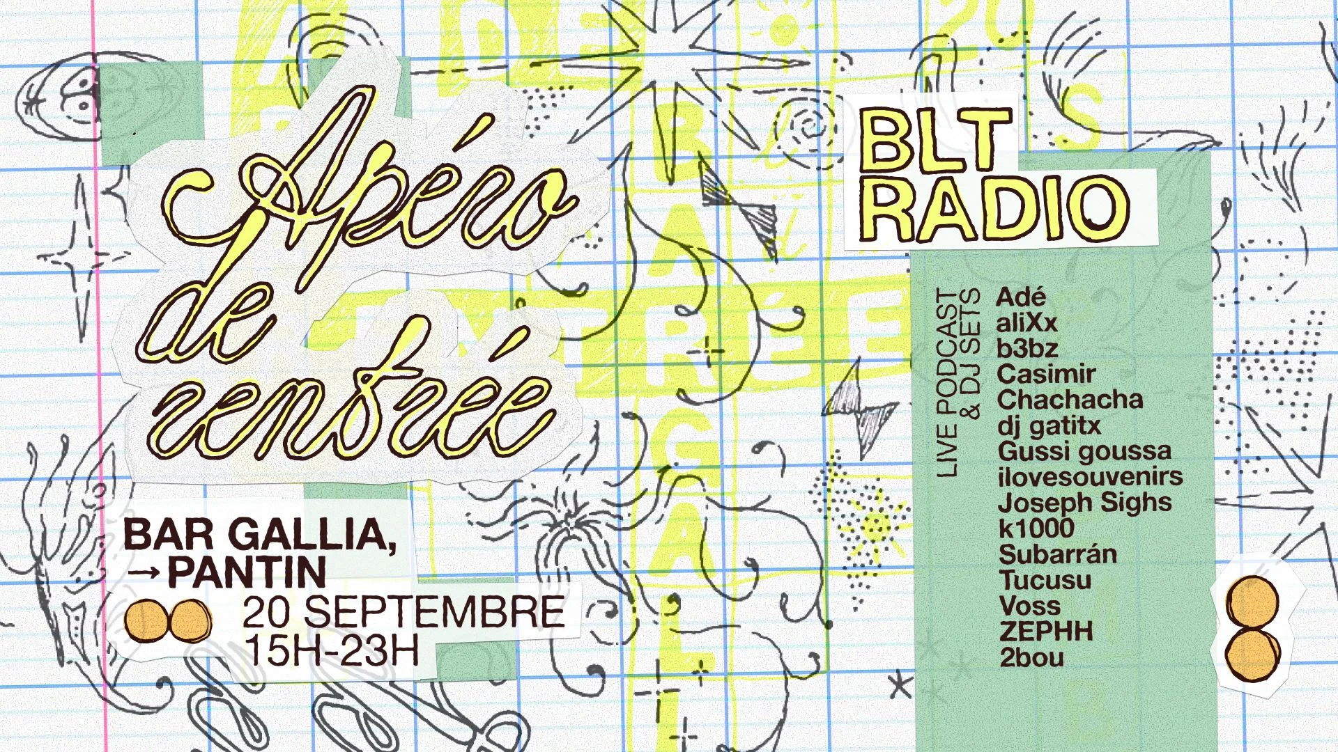 Blt Radio : Apéro De Rentrée