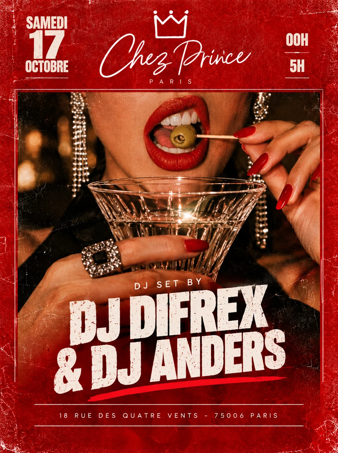 Samedi Open Format At Chez Prince