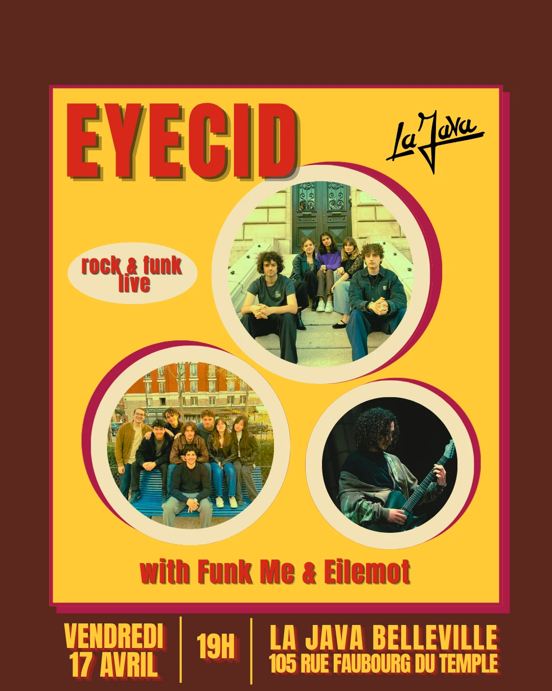 Eyecid, Funk Me & Eilemot @Lajava