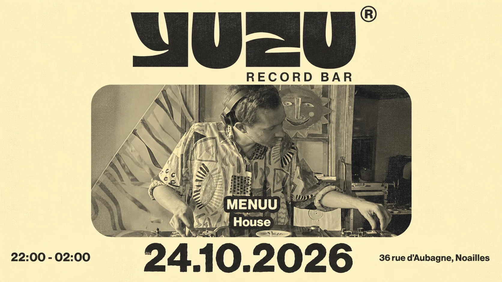 Dj Set Menuu @Yuzu Record Bar
