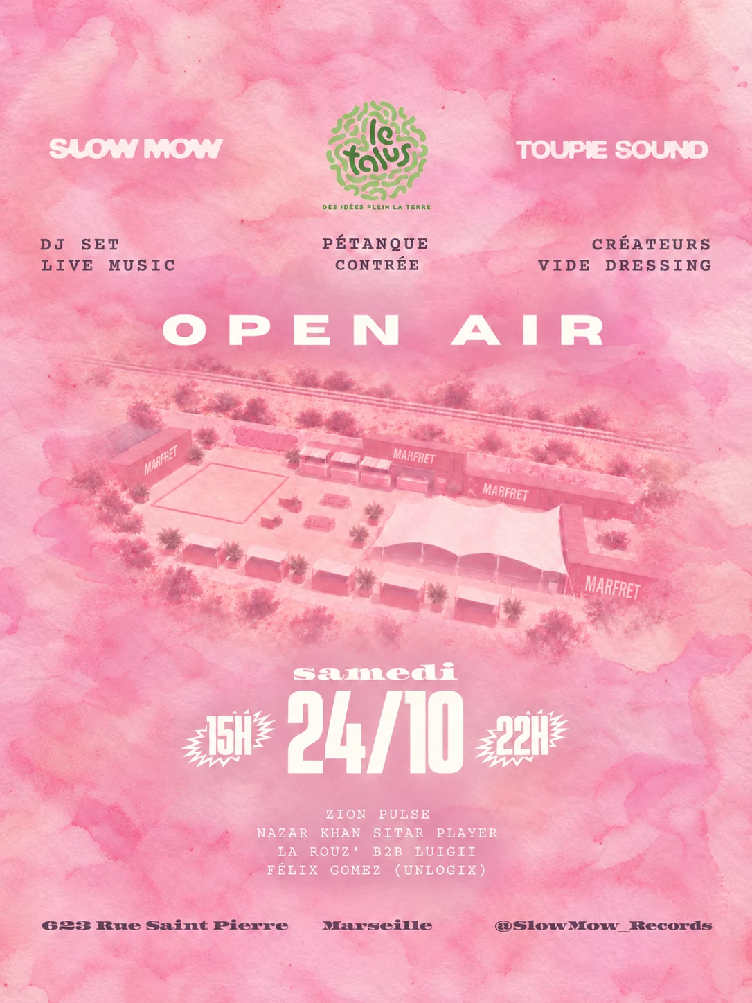 Open Air Gratuit - Dub Pétanque House Stands