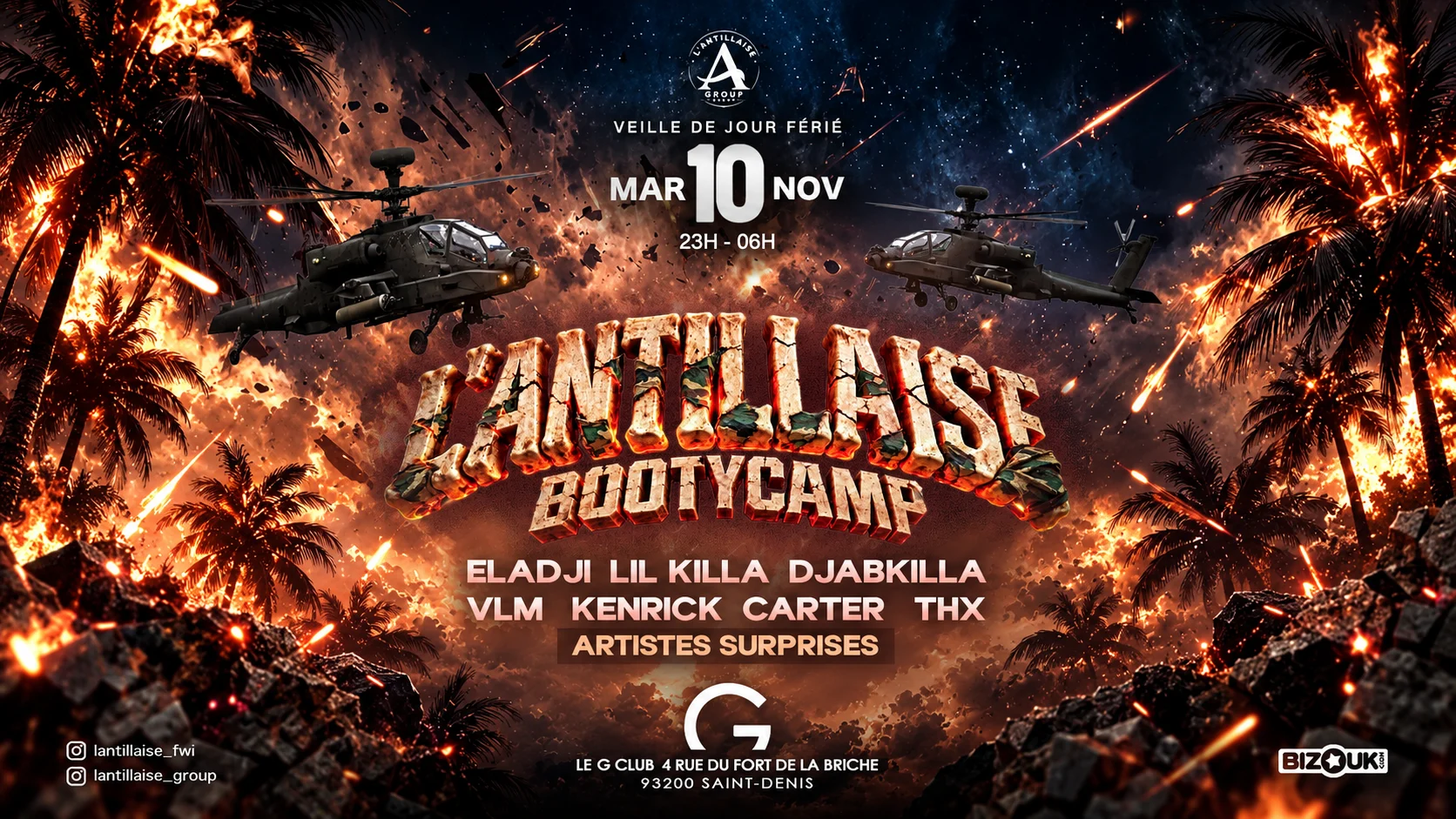 L'antillaise Edition Bootycamp