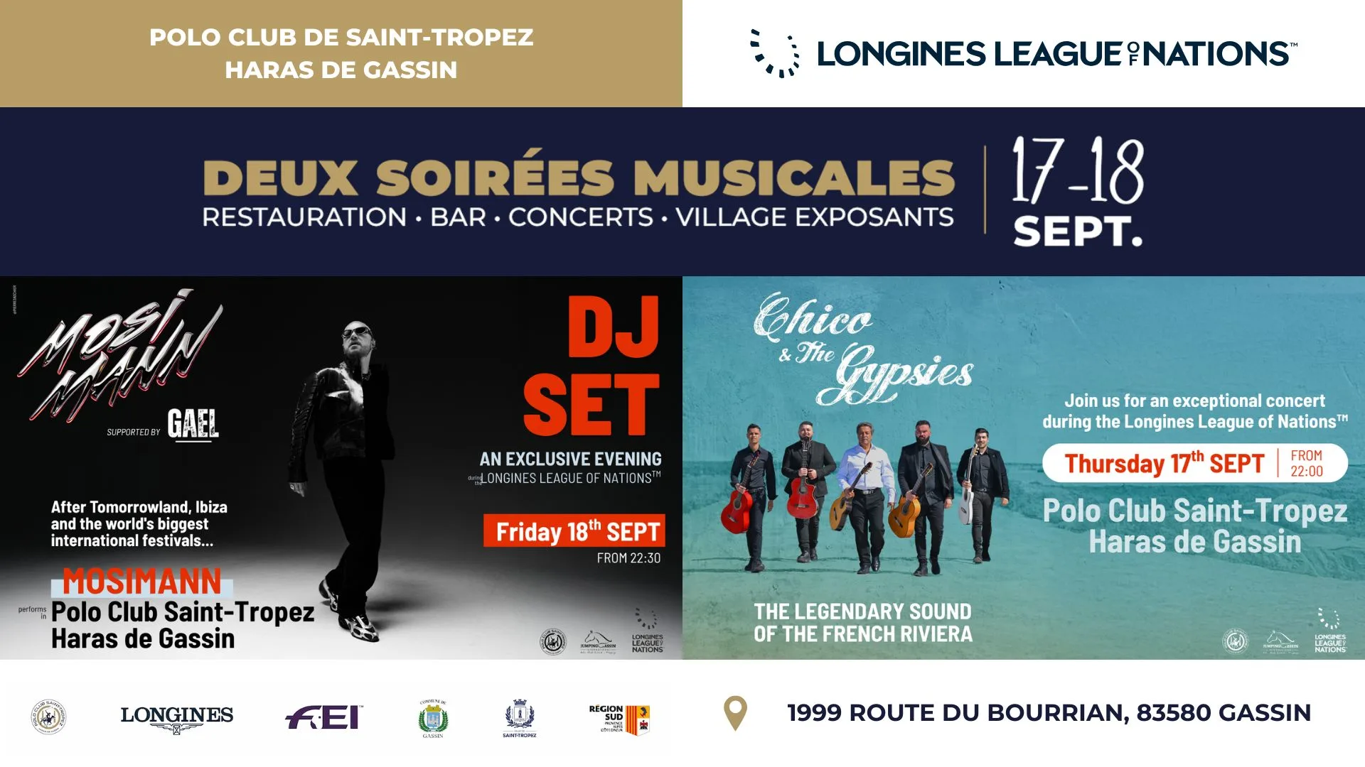 Longines League Of Nation™ - Live Music Experience