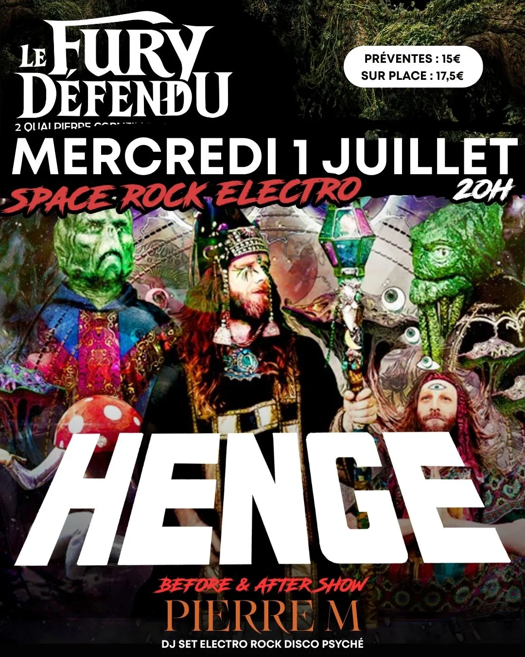 Henge + Pierre M // Le Fury Défendu