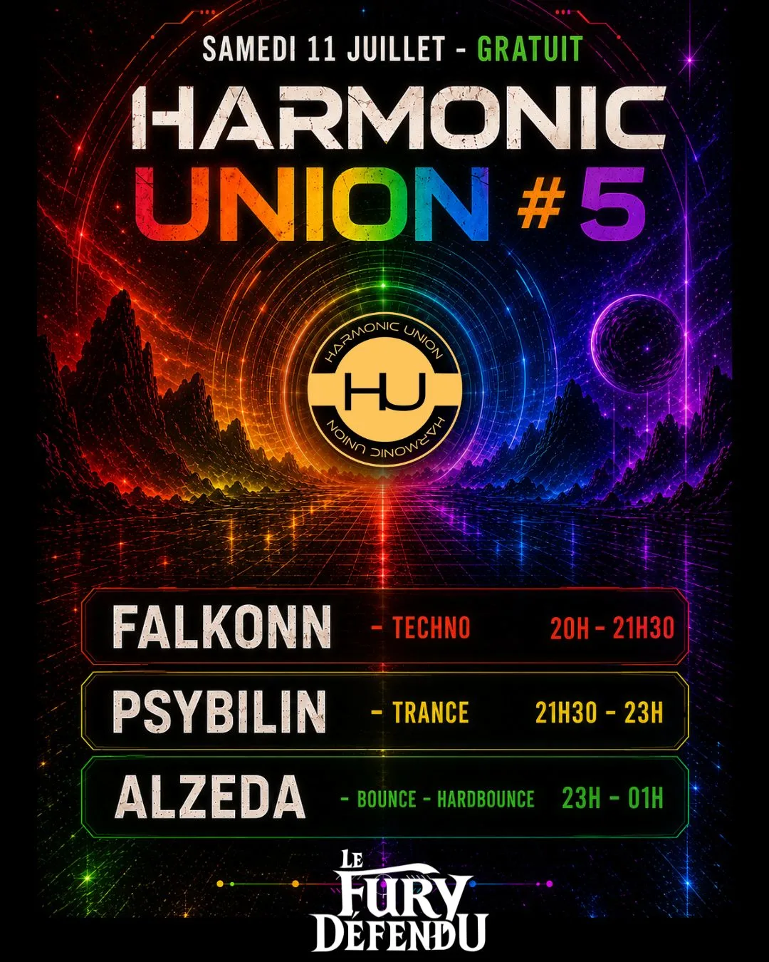 Soirée Techno - Harmonic Union #5