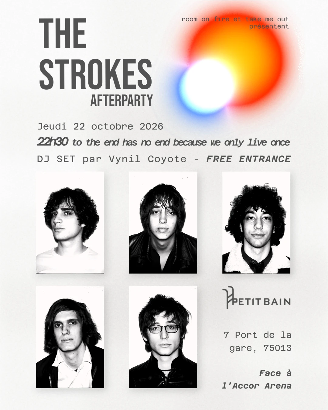 Room On Fire : The Strokes Afterparty