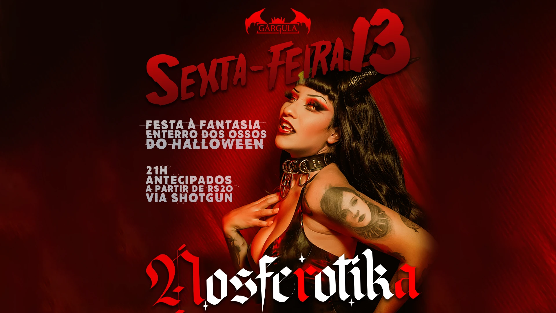 Sexta-Feira 13 À Fantasia Com Nosferotika
