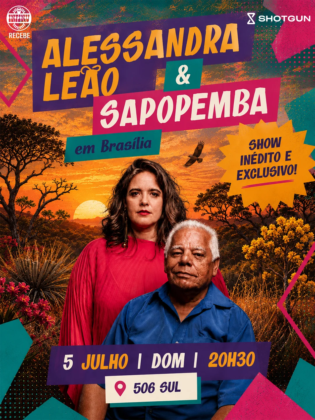 Infinu Recebe Alessandra Leão & Sapopemba Em Brasília