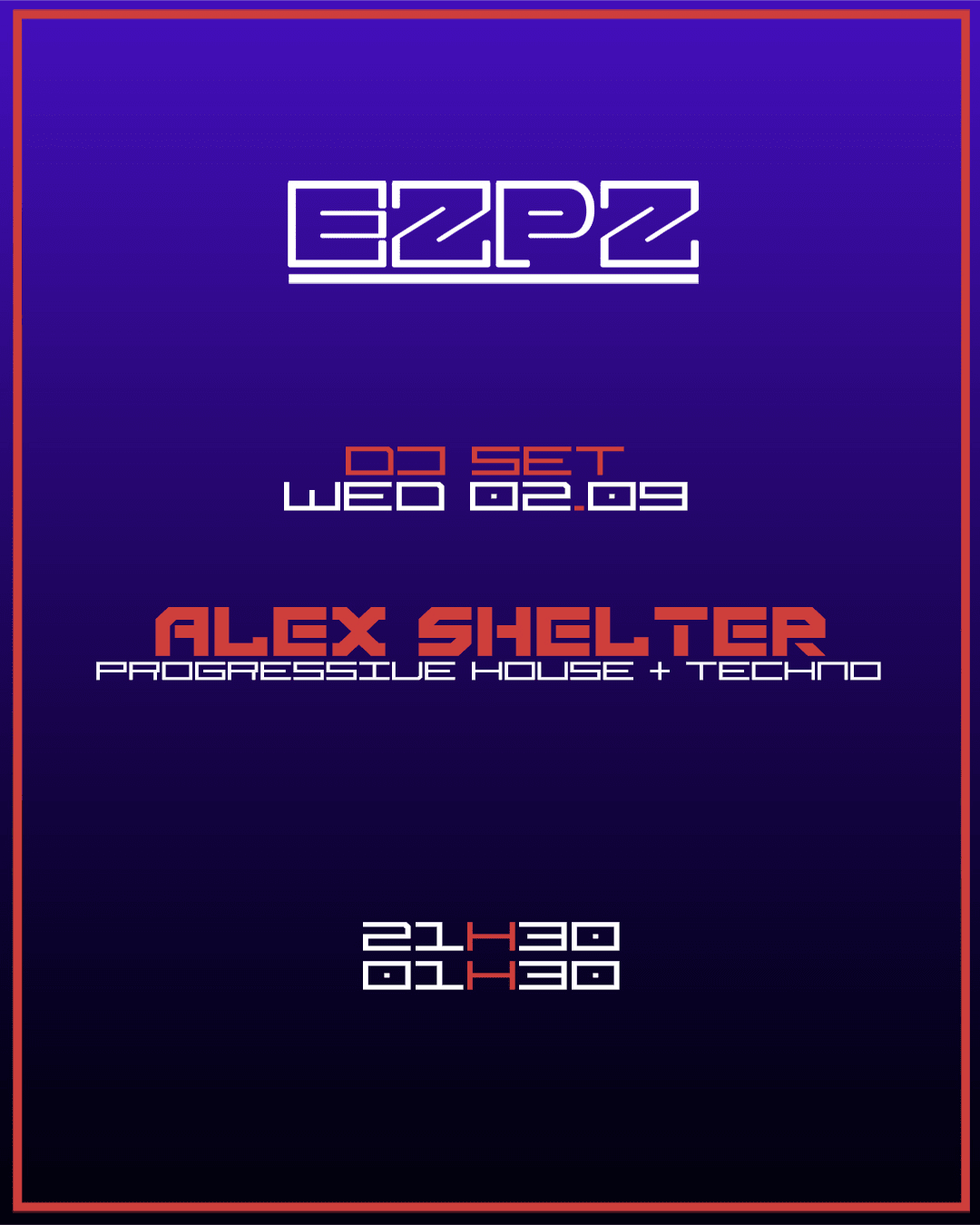Alex Shelter @ Ezpz