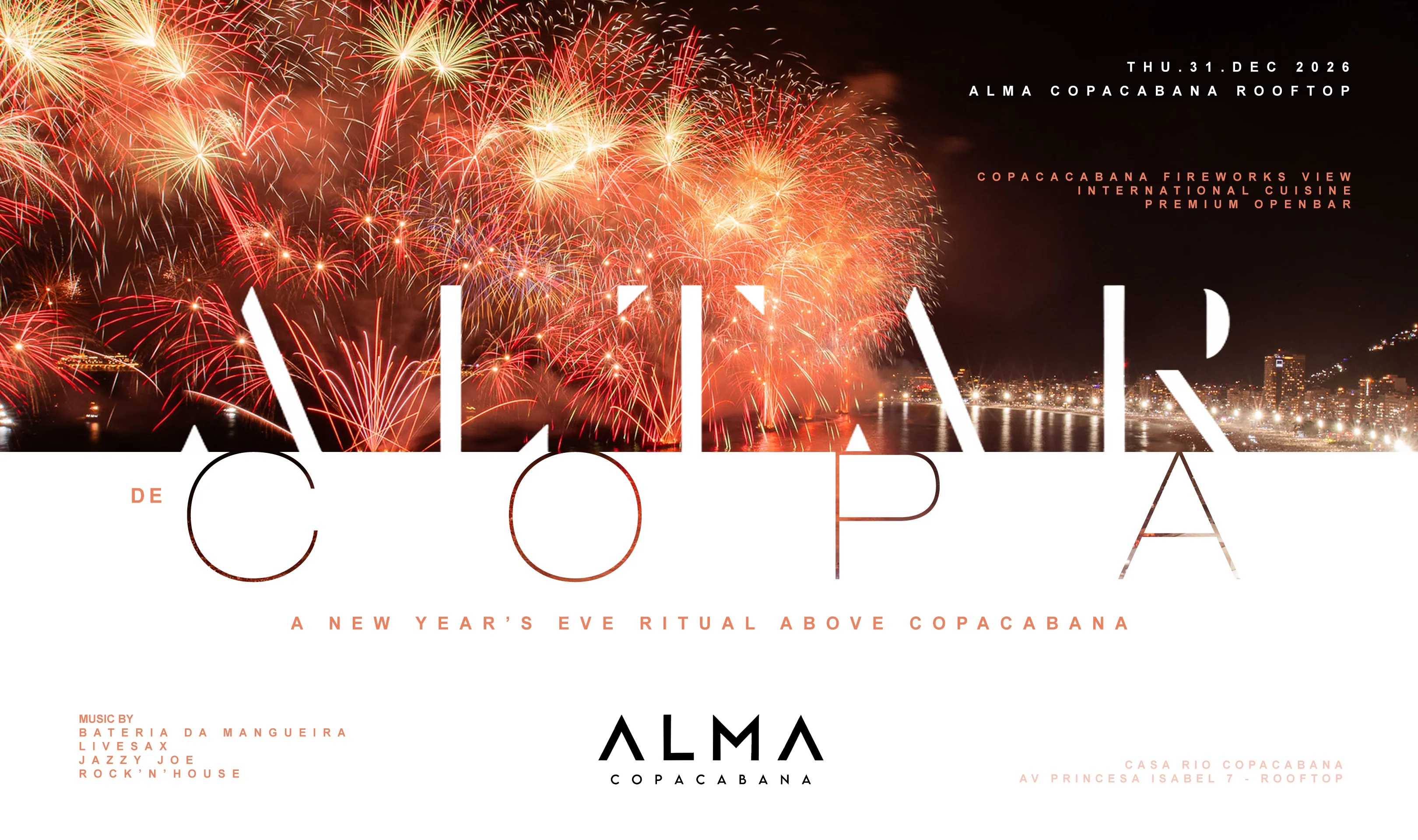 Altar De Copa 2027 | A New Year's Eve Above Copacab…