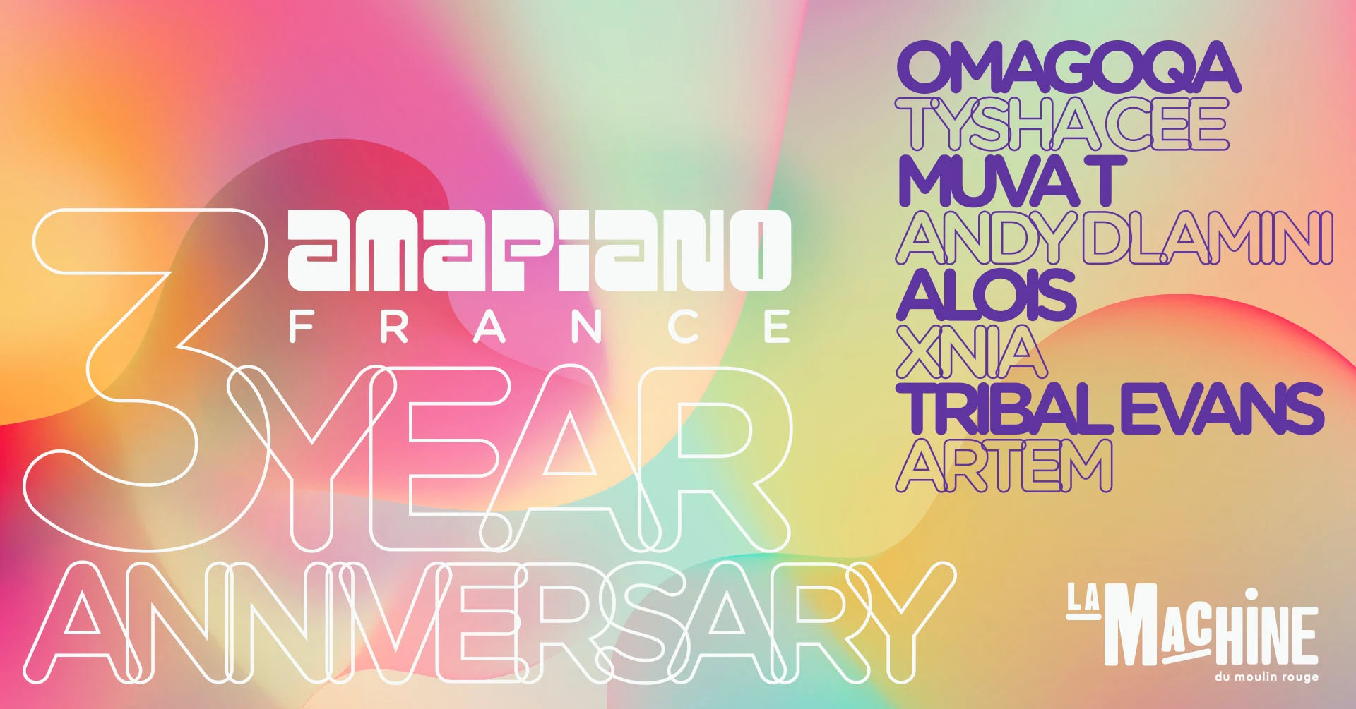 Amapiano France : 3 Year Anniversary