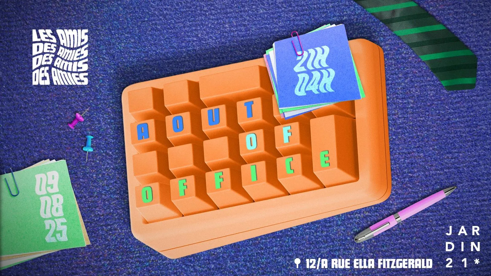 Les Amis Des Amies X Jardin21 - Dj Sets