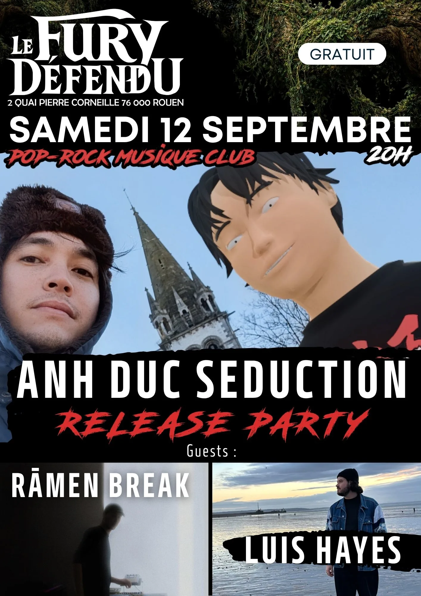 Anh Duc Seduction Release Party / Rāmen Break / Luis Hayes