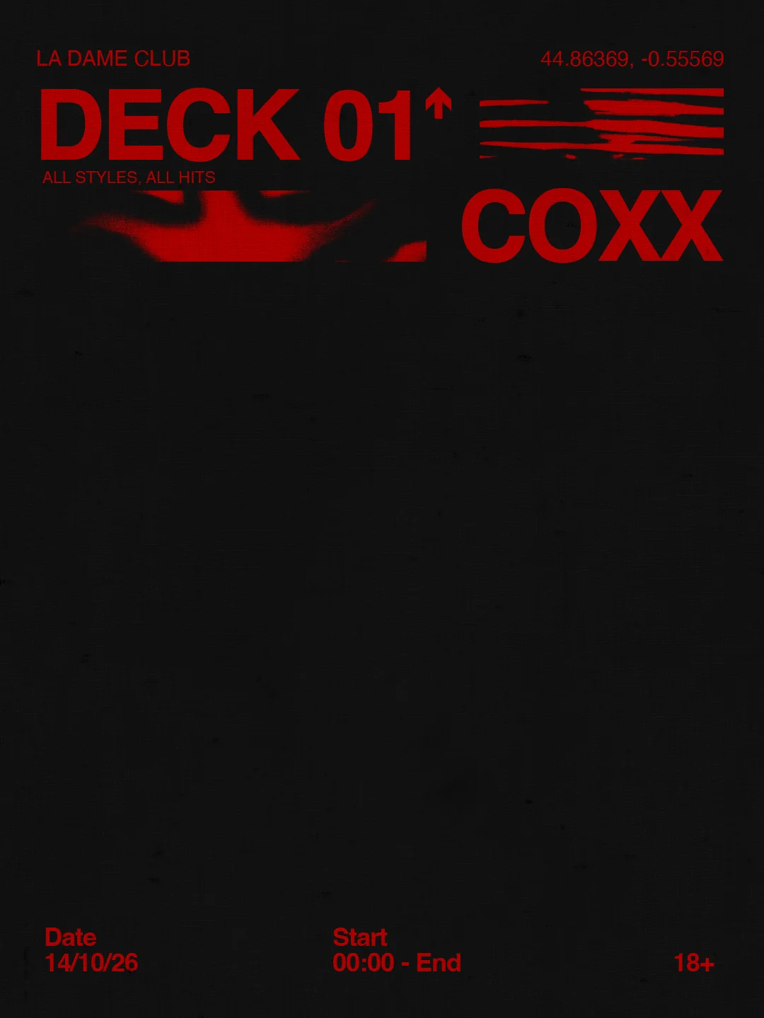La Dame // Mer 14 Oct // Coxx