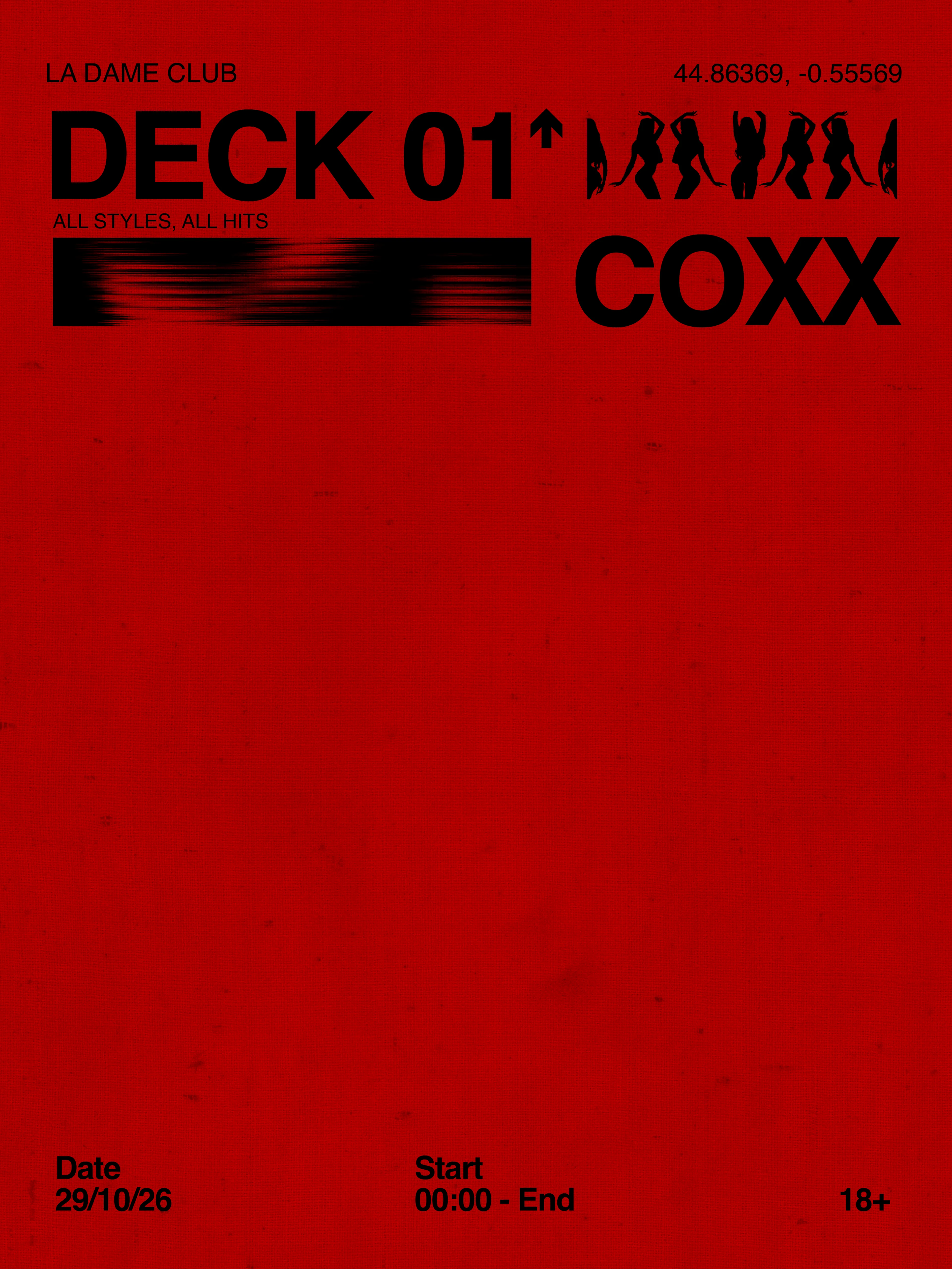 La Dame // Jeu 29 Oct // Coxx