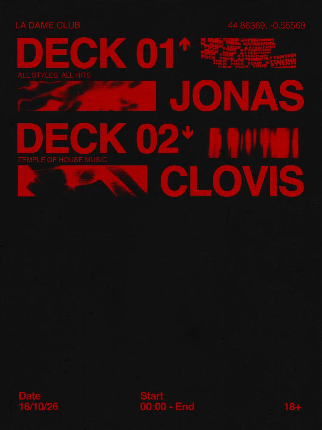 La Dame // Ven 16 Oct // Jonas - Clovis
