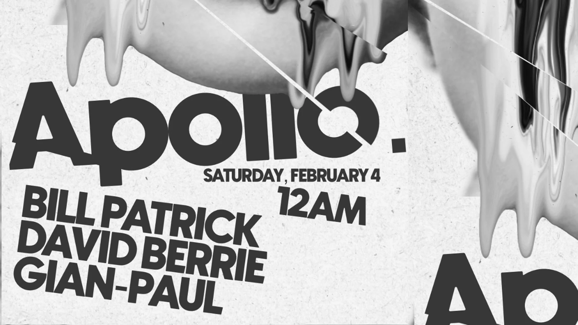 Apollo Studio W/ Bill Patrick - David Berrie - Gian Paul