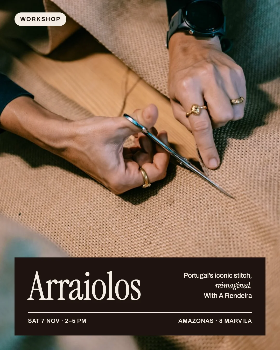 Arraiolos Embroidery Workshop