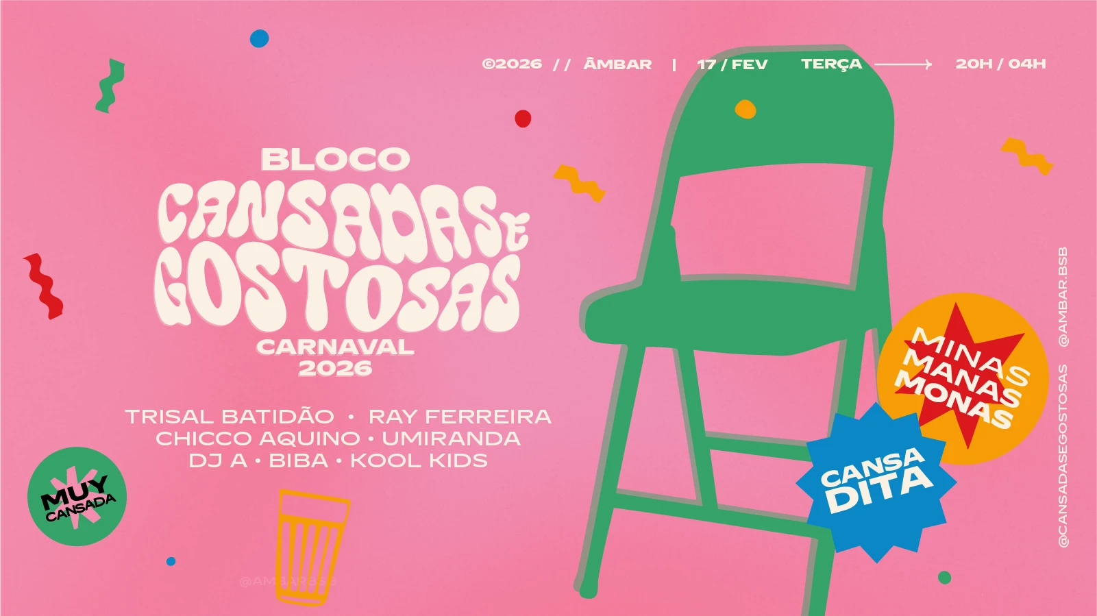 Bloco Cansadas & Gostosas