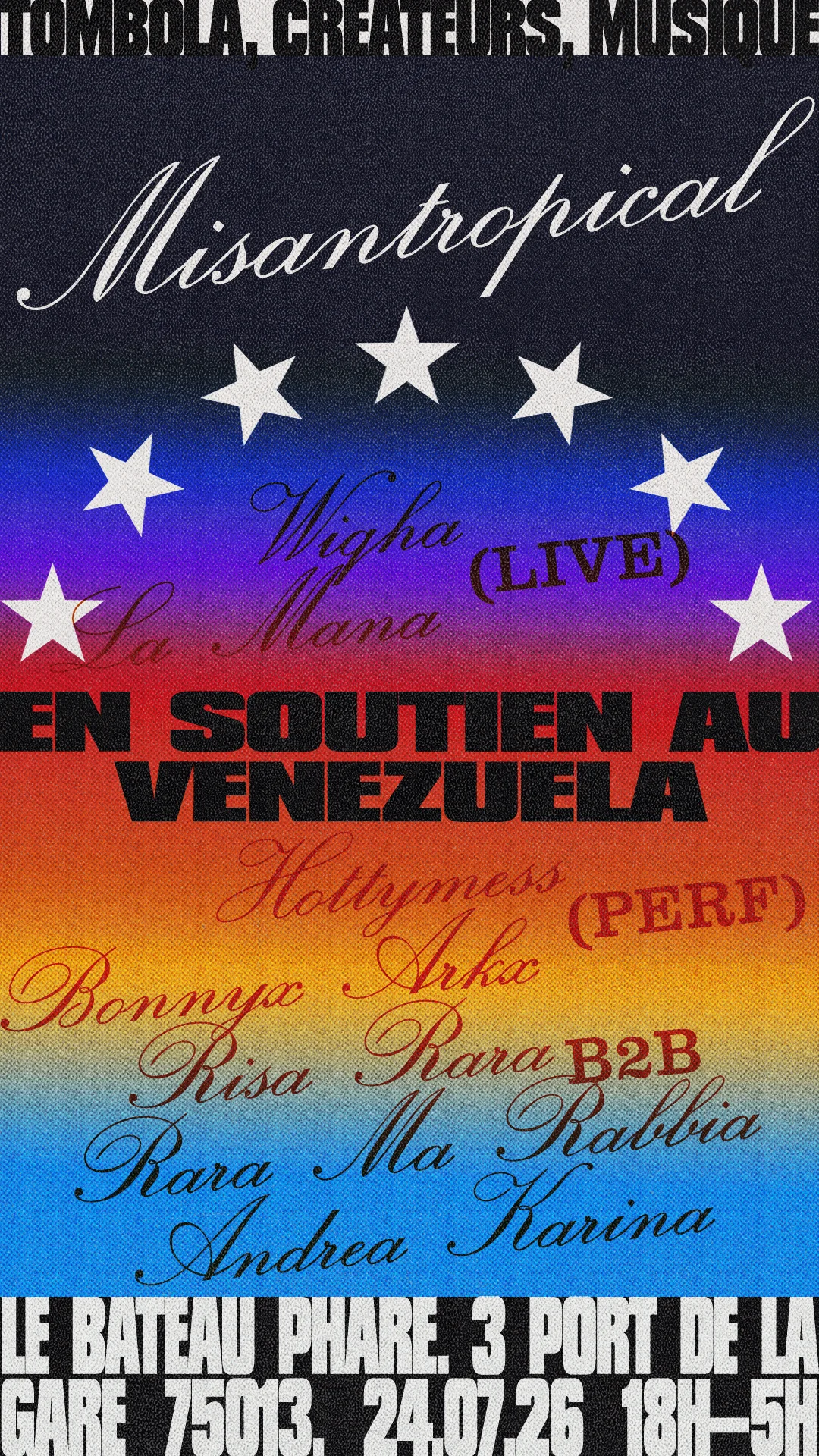 Misantropical : En Soutien Au Venezuela