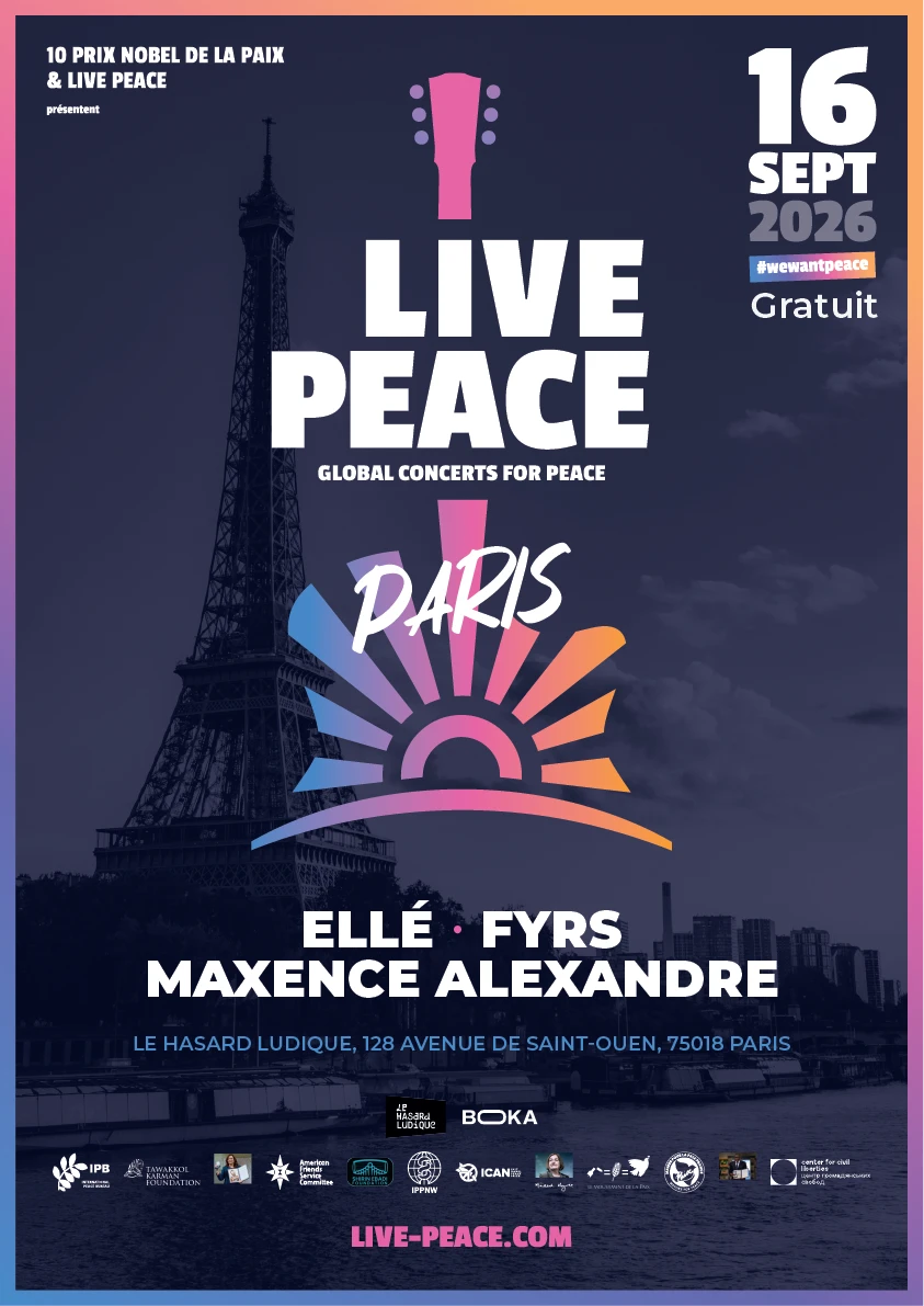 Live Peace Paris