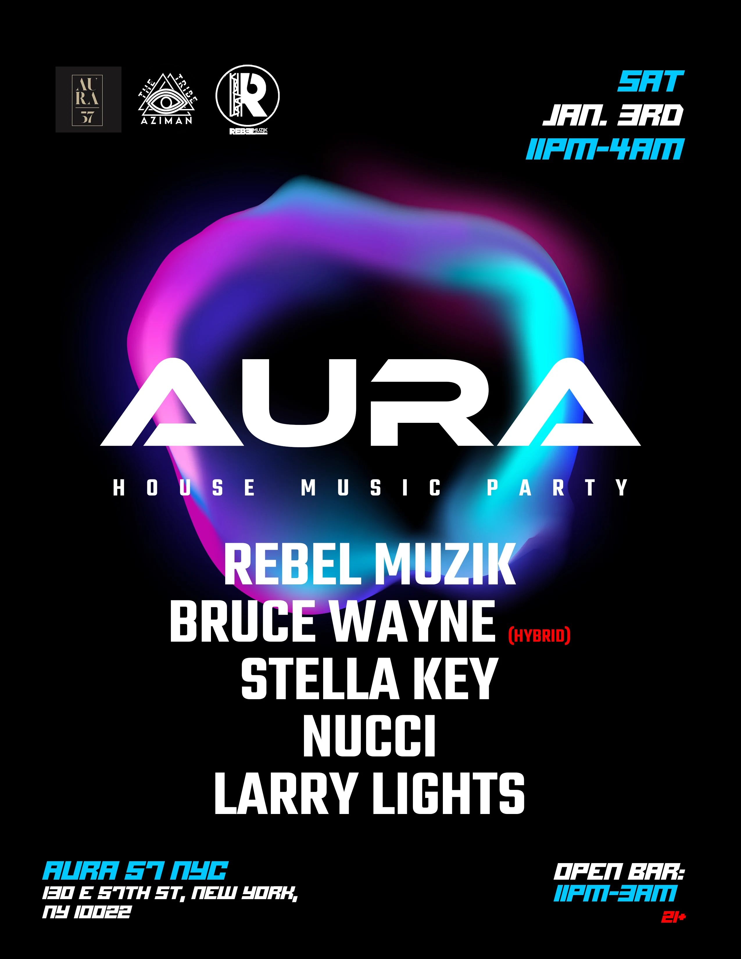 Aura (Soca House Music Party)