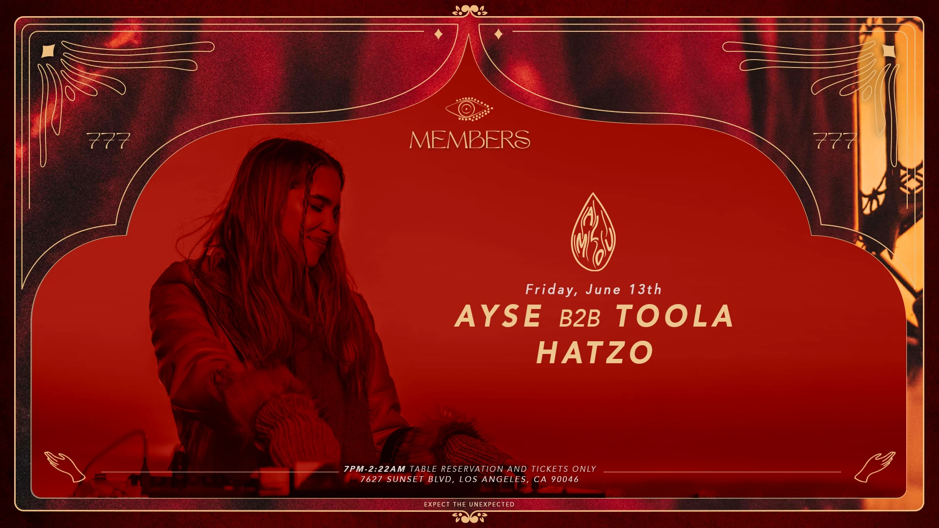 Members & Amlou Present Ayse, Toola, Hatzo & Biörck
