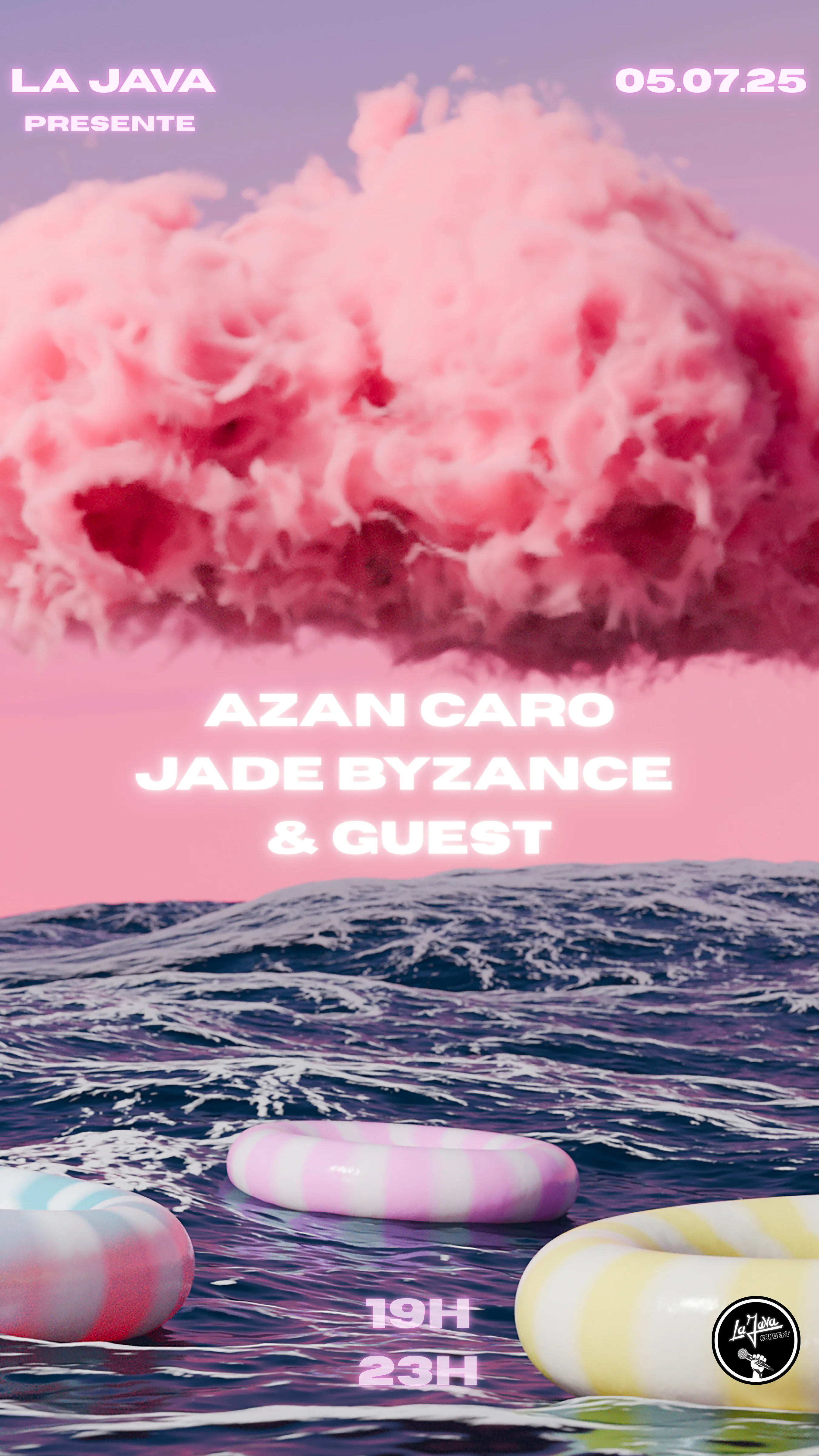 Azan Caro En Live W/ Jade Byzance & Paul Loiseau