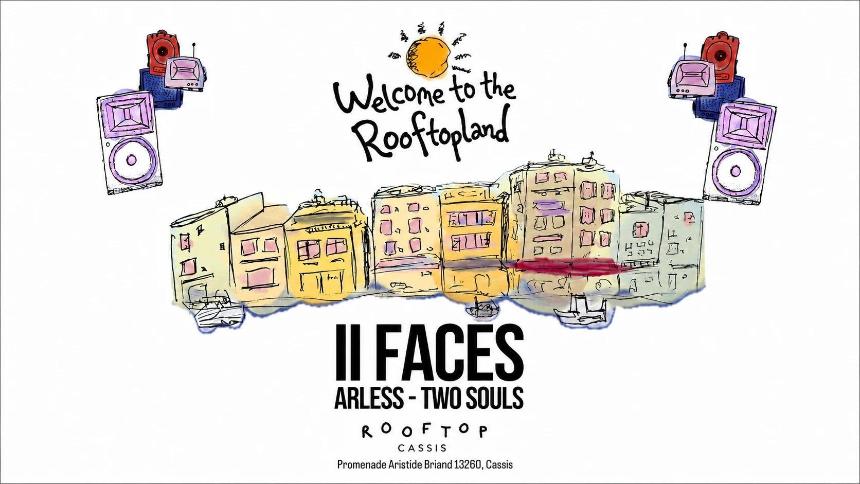 II Faces - 14.08.26 - Rooftop Cassis X Effet Mer
