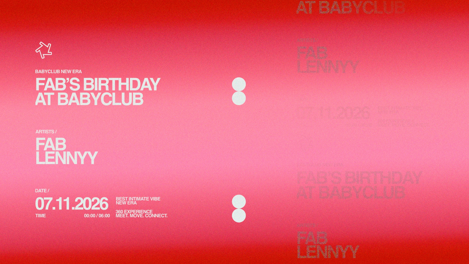 Fab's Birthday At Baby Club : Fab + Lennyy