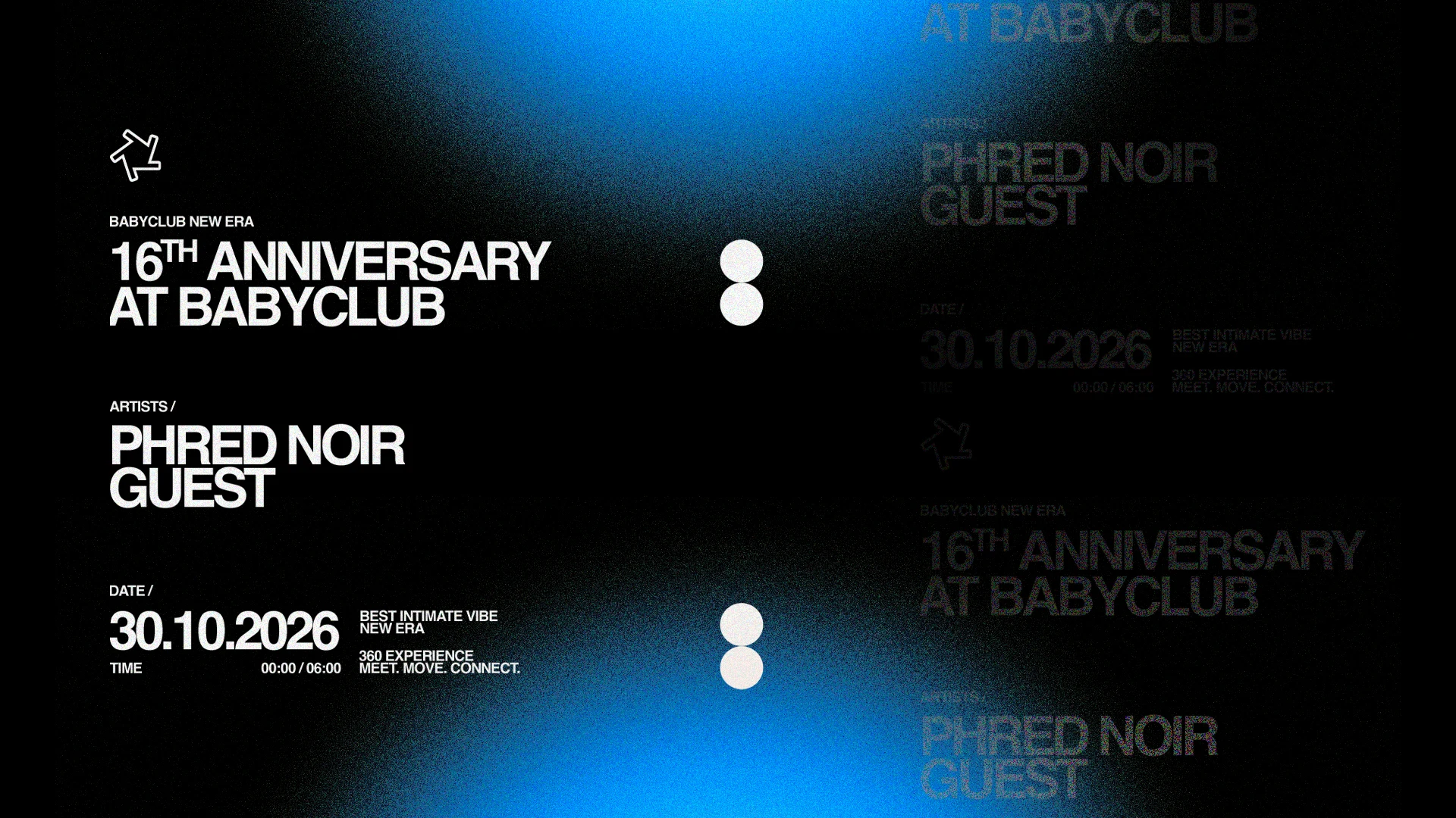 Baby Anniversary 16 Years : Phred Noir + Guest