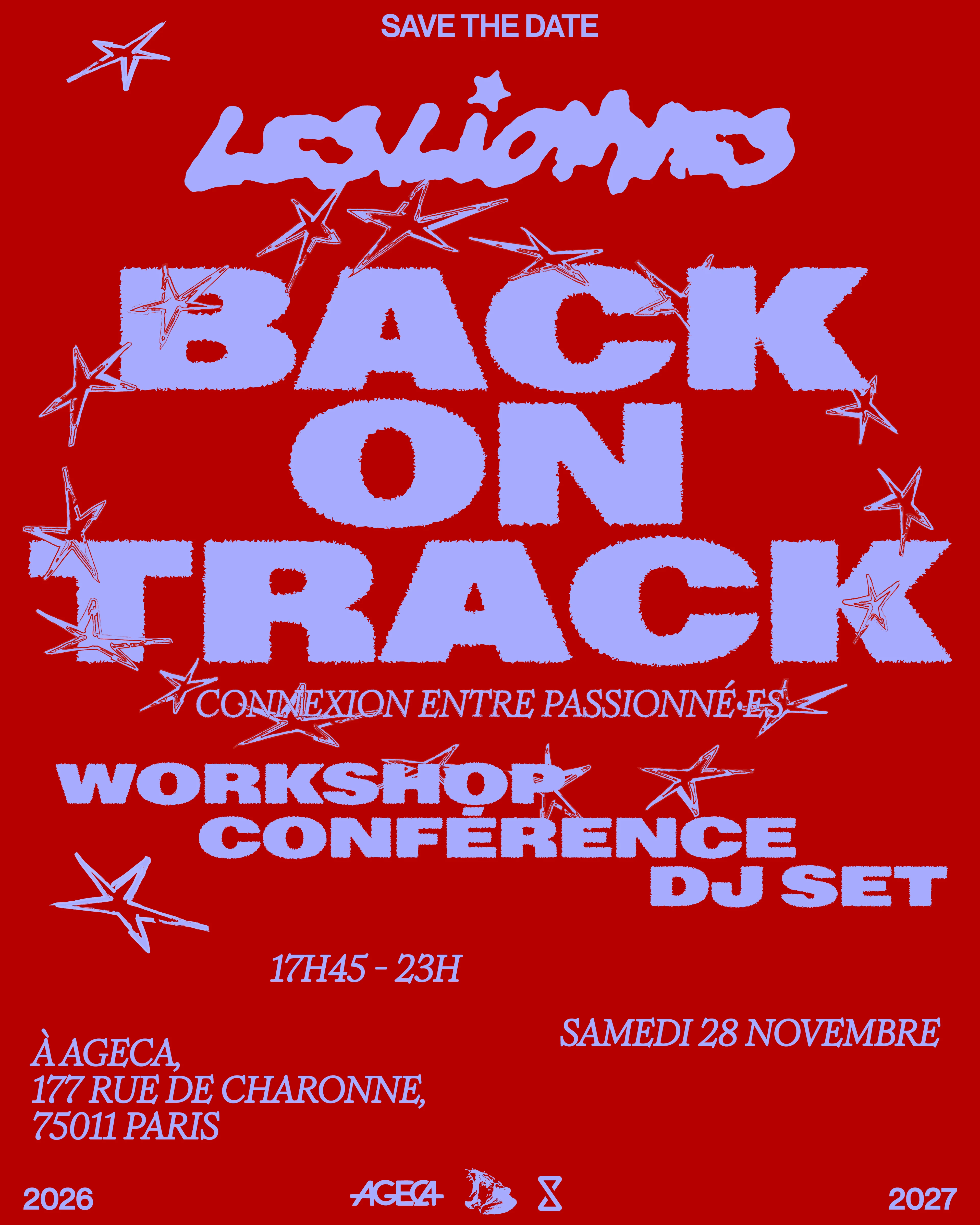 Les Lionnes - Back On Track (Conférence, Workshop, Dj Set)