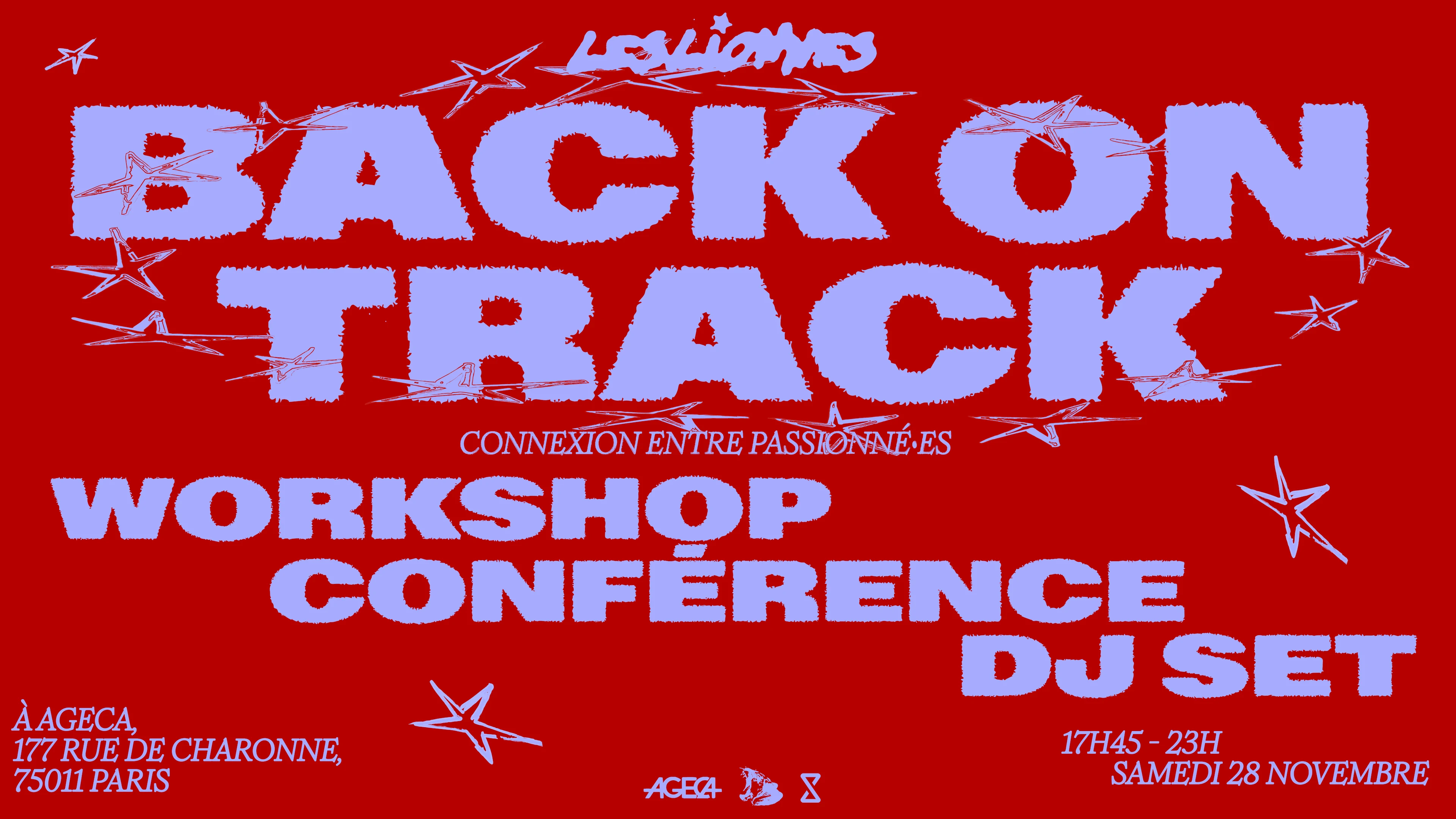 Les Lionnes - Back On Track (Conférence, Workshop, Dj Set)