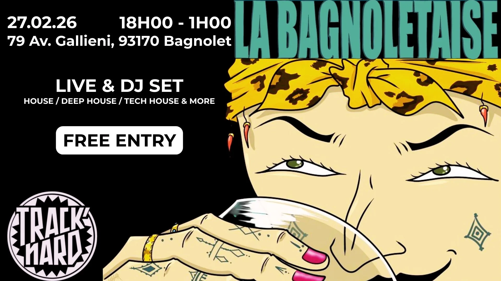 La Bagnoletaise X Track'nard
