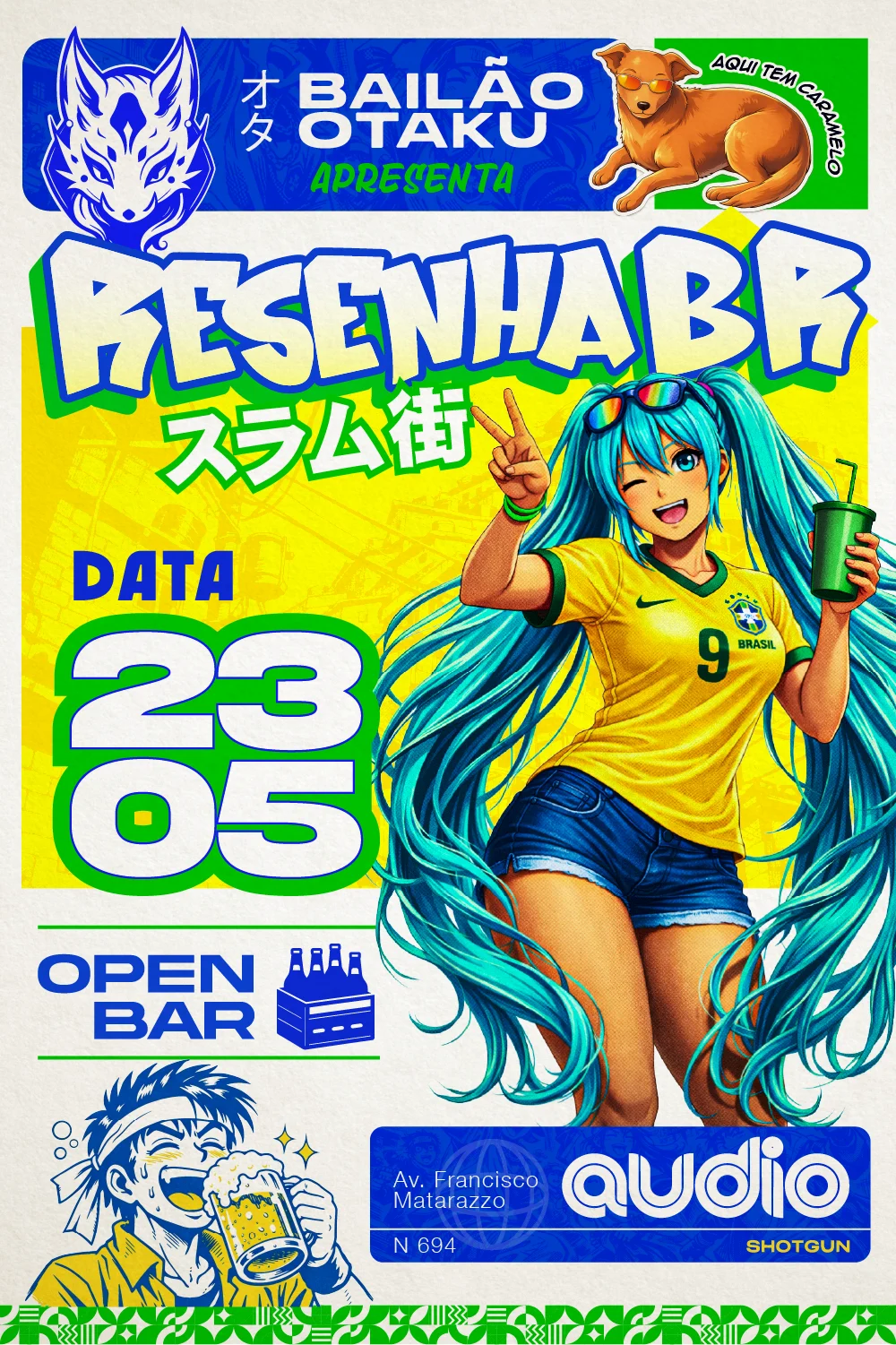 Bailão Otaku - 13 Edição - Resenha Br - Open Bar