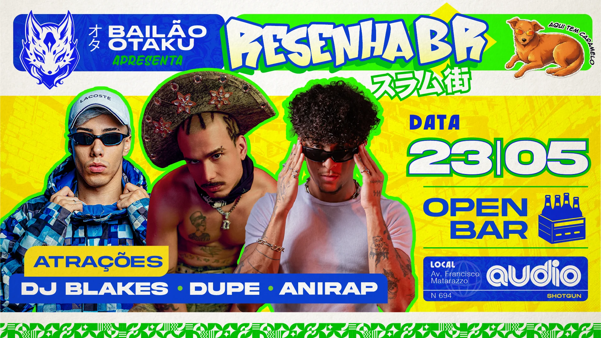 Bailão Otaku - 13 Edição - Resenha Br - Open Bar