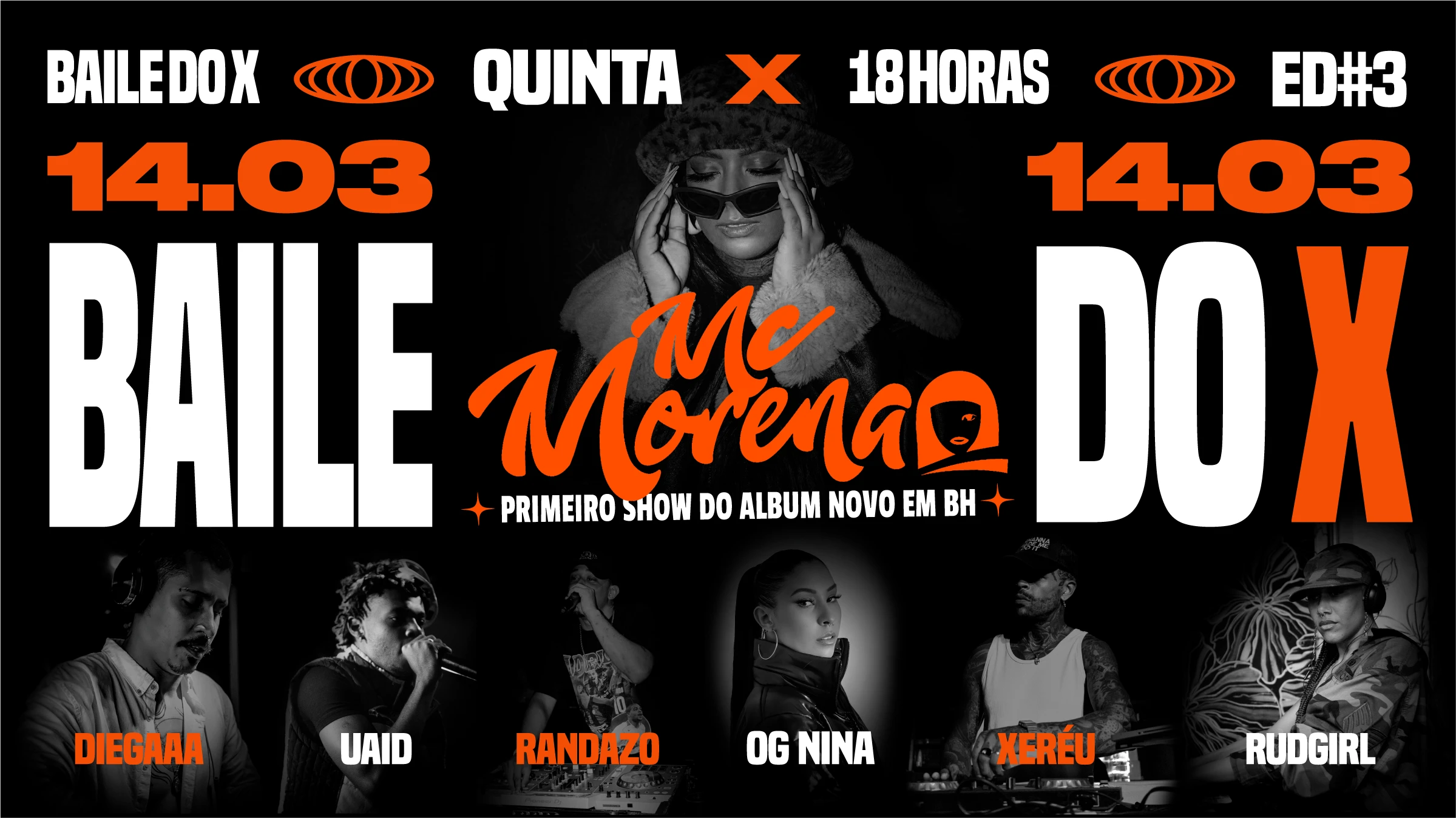Mascate Apresenta: Baile Do X C/ MC Morena